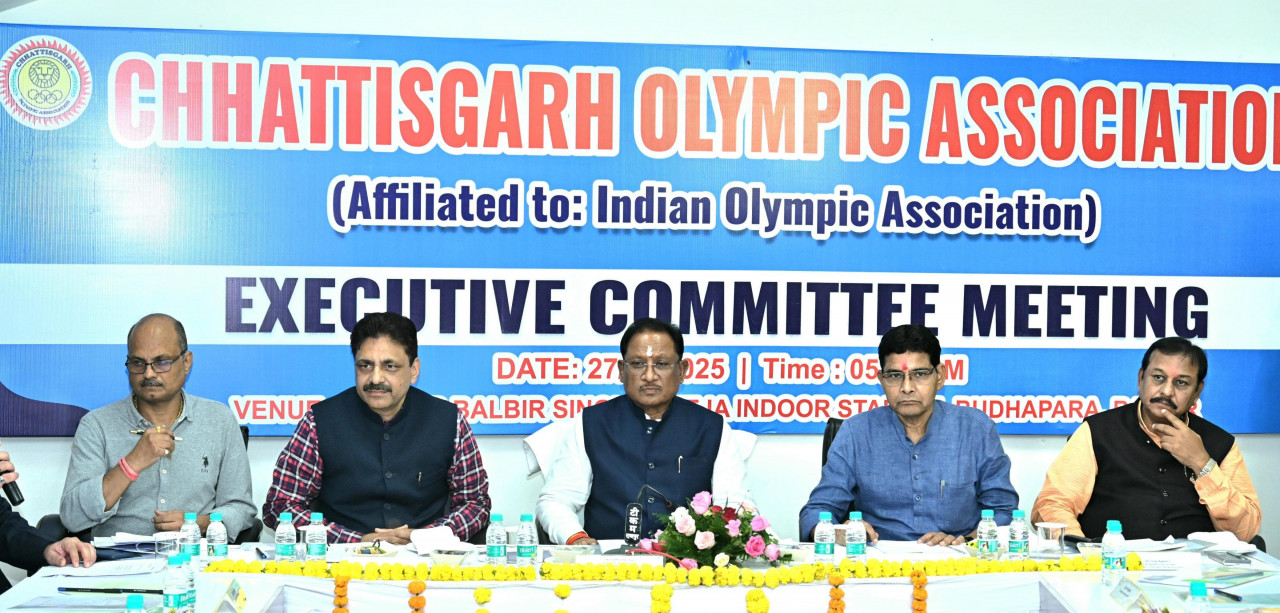 छत्तीसगढ़ में खेलों को बढ़ावा देने के लिए सरकार प्रतिबद्ध है- मुख्यमंत्री विष्णु देव साय 1 1753634230 fdf6f8e90ac58029b547