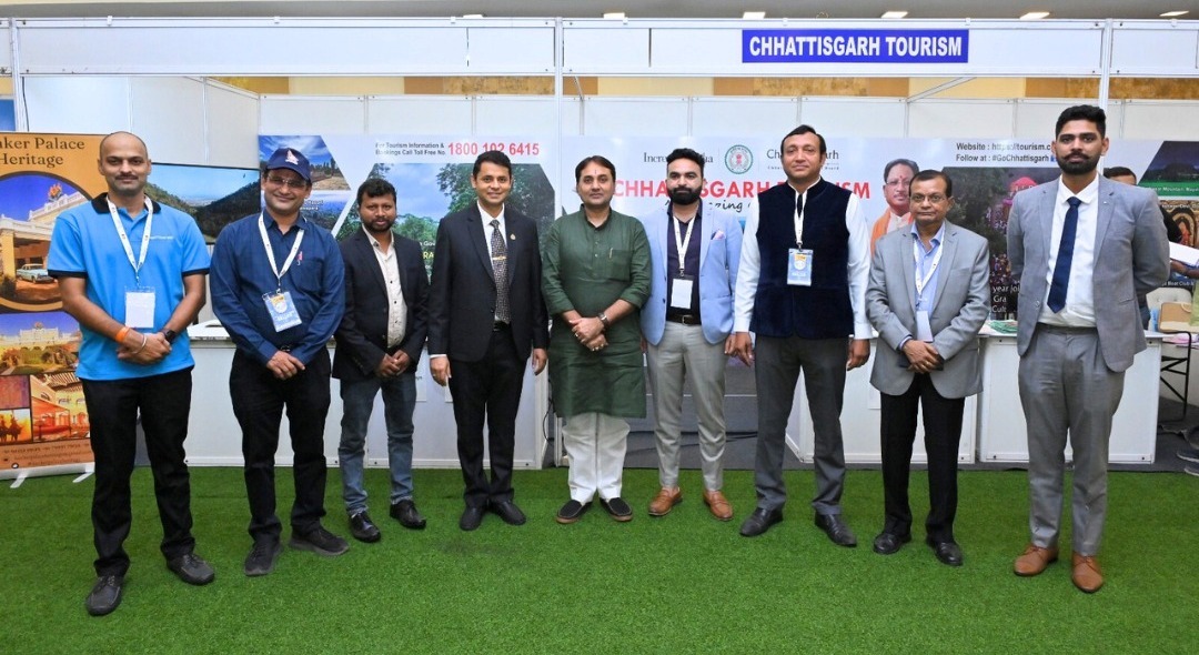 छत्तीसगढ़ पर्यटन ने कोलकाता में दर्ज कराई प्रभावशाली उपस्थिति 1 WhatsApp Image 2025 07 11 at 11.17.09 AM