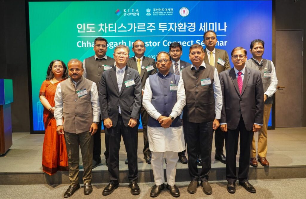 मुख्यमंत्री विष्णुदेव साय ने दक्षिण कोरिया प्रवास के दौरान निवेशकों को छत्तीसगढ़ में निवेश हेतु किया आमंत्रित 3 1756375475 eb5695790080358a8ed9