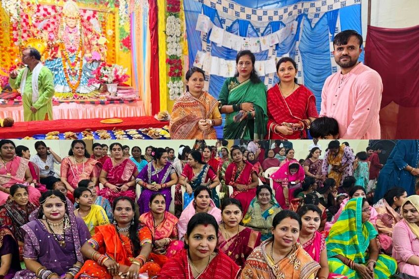 महासमुंद विधायक राजू सिन्हा की धर्मपत्नी प्रिया सिन्हा हाउसिंग बोर्ड एवं जीएडी कॉलोनी द्वारा आयोजित दुर्गा पूजा समारोह में हुई शामिल, क्षेत्र की खुशहाली और समृद्धि की कामना 1 Picsart 25 10 01 02 07 06 001
