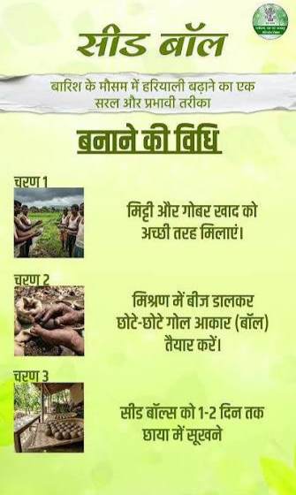 सीड बॉल अभियान-पर्यावरण को हरा-भरा बनाने और वनीकरण (रिफॉरेस्टेशन) का एक बेहद सरल, किफायती और अत्यधिक प्रभावी माध्यम 1 IMG 20260723 172943
