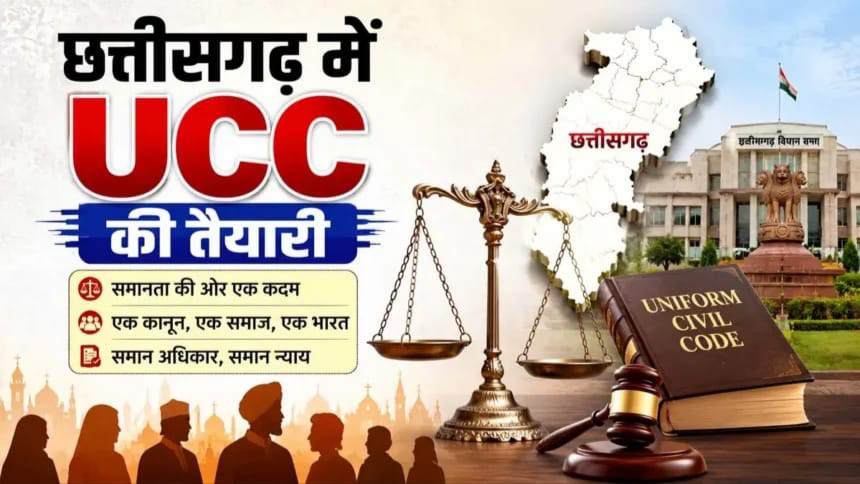 छत्तीसगढ़ में समान नागरिक संहिता (UCC) लागू करने की दिशा में तेजी से कदम बढ़ा रही है, 15 अक्टूबर तक जनता से मांगे गए सुझाव 2 IMG 20260804 203505