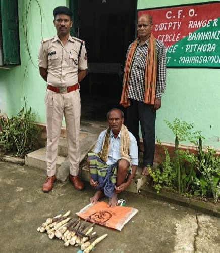 वन विभाग की कार्रवाई, करील तोड़ने के मामले में आरोपी के विरुद्ध प्रकरण दर्ज 3 IMG 20260808 142130