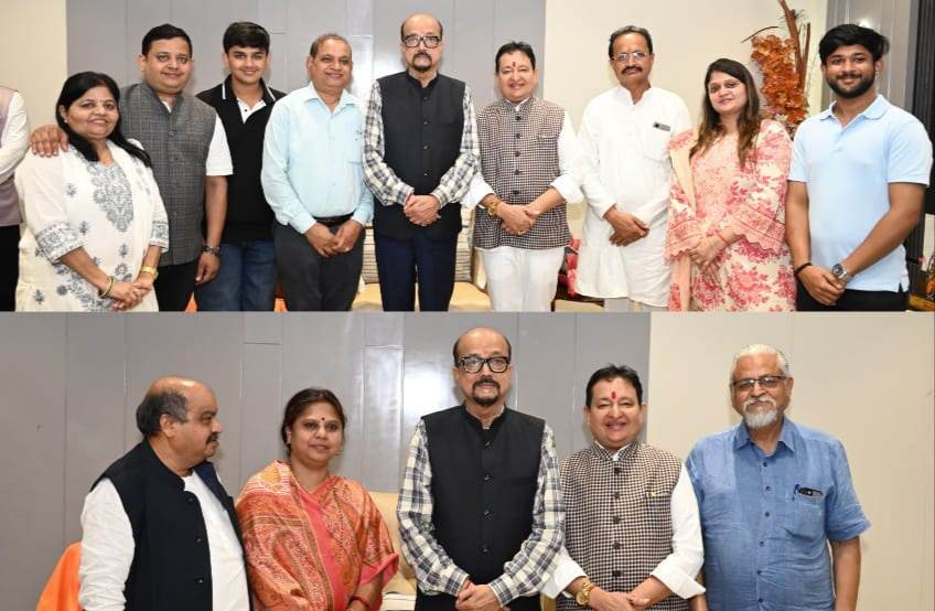 छत्तीसगढ़ के महामहिम राज्यपाल रमेन डेका का बसना में ऐतिहासिक प्रवास: विधायक डॉ. सम्पत अग्रवाल के निवास ‘नीलांचल भवन’ में सपत्नीक हुआ भव्य व आत्मीय नागरिक अभिनंदन 2 IMG 20260808 194723