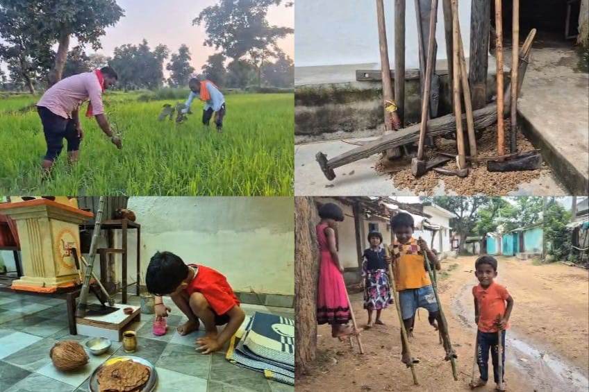 महासमुंद सहित प्रदेशभर में पारंपरिक तरीके से धूमधाम और उल्लास के साथ मनाया जा रहा हरेली का पर्व 4 IMG 20260812 122922