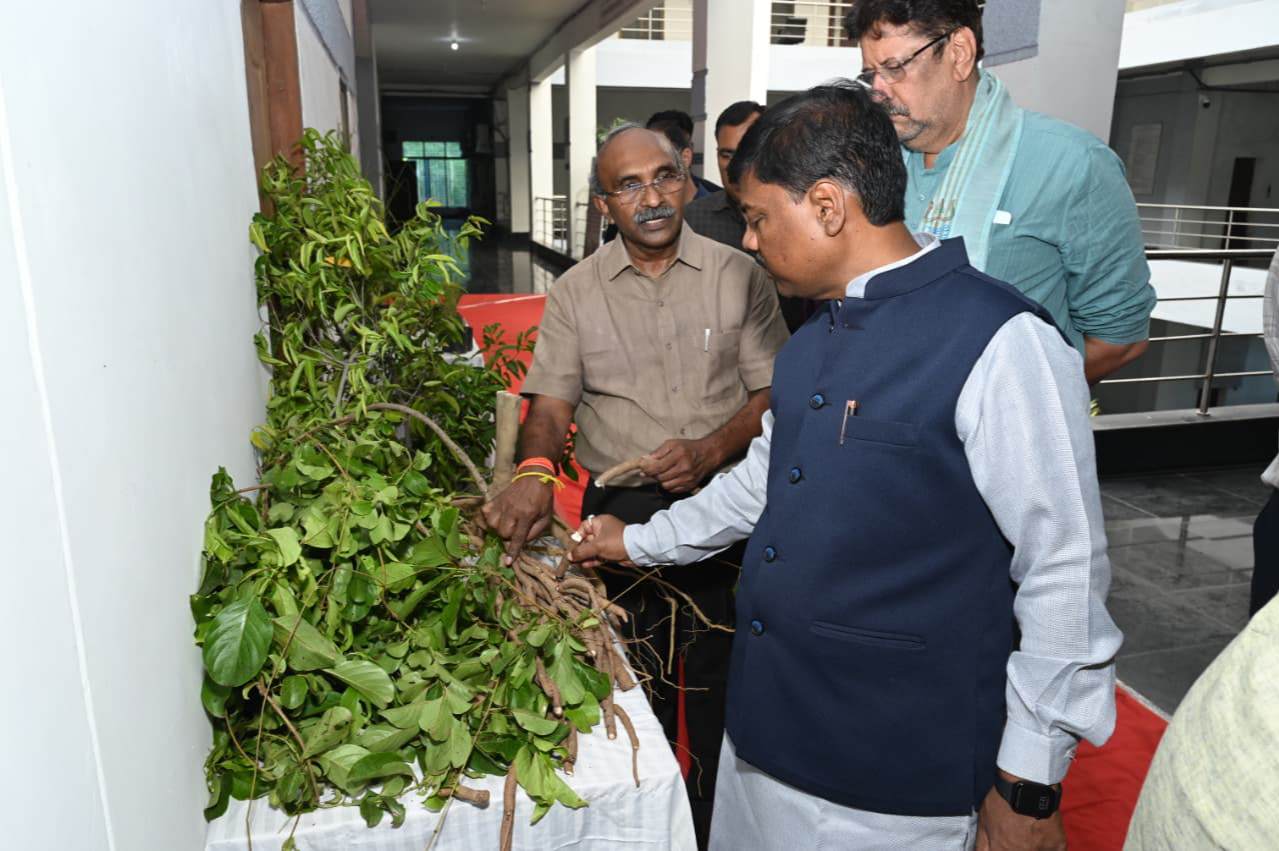 हरेली तिहार पर किसानों को बड़ा उपहार: औषधि पौधों की खेती के लिए 54.36 लाख रुपये की अग्रिमऔषधि पौधों की खेती किसानों की आय बढ़ाने का प्रभावी माध्यम: वन मंत्री शकेदार कश्यप 2 IMG 20260812 131951