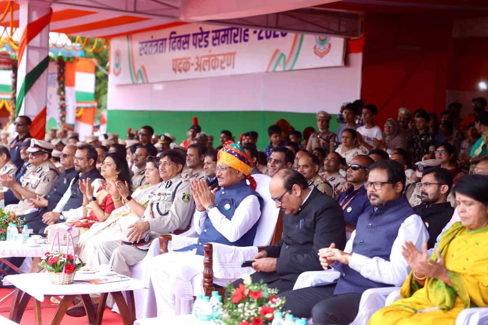स्वतंत्रता दिवस समारोह : शालेय विद्यार्थियों की सांस्कृतिक प्रस्तुतियों ने बांधा समा, सांस्कृतिक प्रतिस्पर्धा में सरगुजा संभाग प्रथम और दुर्ग संभाग के विद्यार्थी द्वितीय स्थान पर रहे 4 IMG 20260815 161752